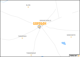 map of Gorodok