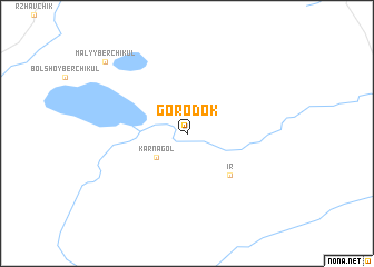 map of Gorodok