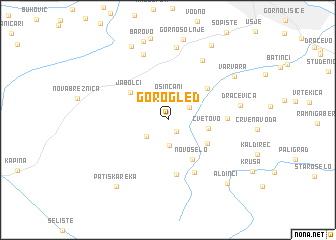 map of Gorogled