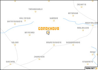 map of Gorokhova