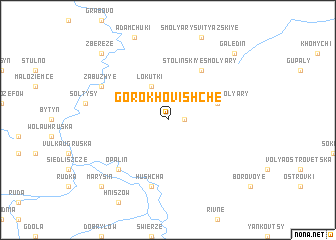 map of Gorokhovishche