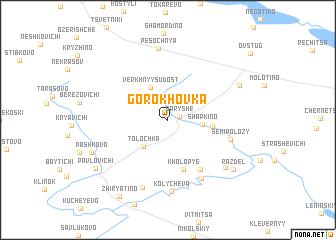 map of Gorokhovka