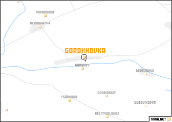 map of Gorokhovka