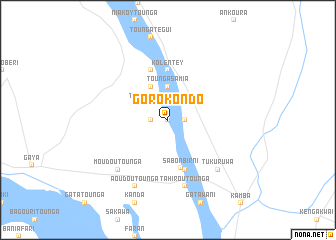 map of Gorokondo