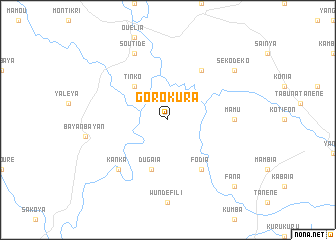 map of Gorokura