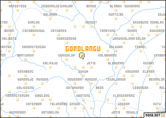 map of Gorolangu