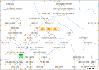 map of Goromaugo