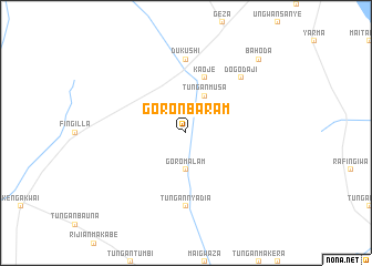 map of Goron Baram