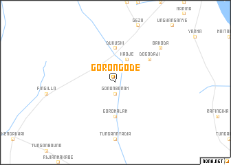 map of Goron Gode
