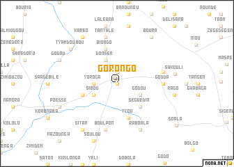 map of Gorongo