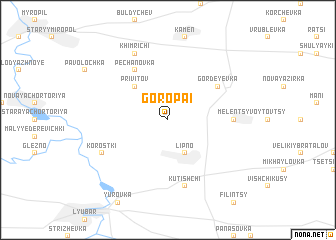 map of Goropai