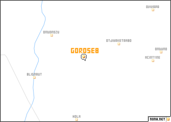 map of Goroseb