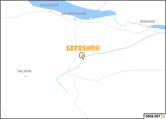 map of Goroshnik