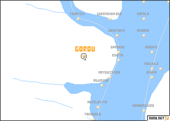 map of Gorou