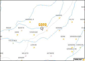 map of Goro