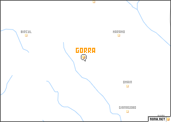 map of Gorra