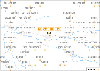 map of Gorrenberg