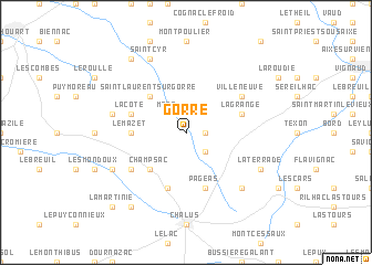 map of Gorre