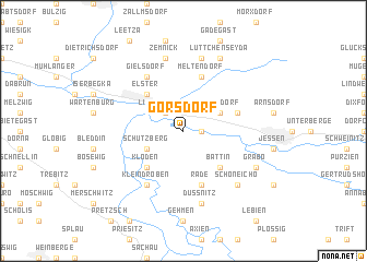 map of Gorsdorf