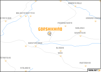 map of Gorshikhino