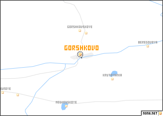 map of Gorshkovo