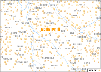 map of Gorsi Pāīn