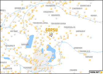 map of Gorsu