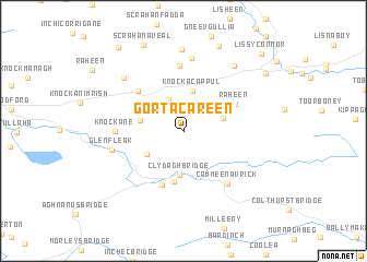 map of Gortacareen