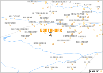 map of Gortahork