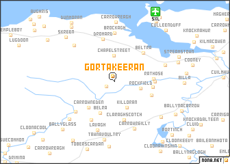 map of Gortakeeran