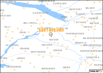 map of Gortarevan