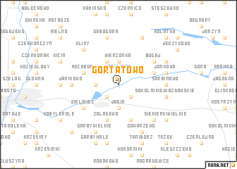 map of Gortatowo