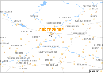 map of Gortermone