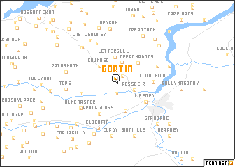 map of Gortin