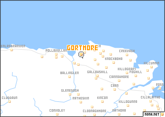 map of Gortmore