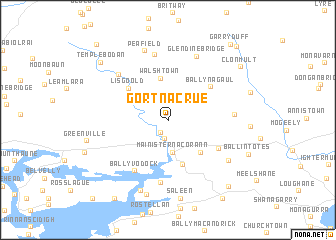 map of Gortnacrue