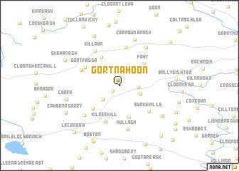 map of Gortnahoon