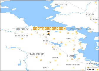 map of Gortnandarragh