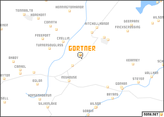 map of Gortner