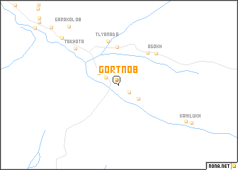 map of Gortnob