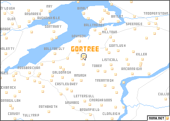 map of Gortree