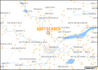 map of Görtschach