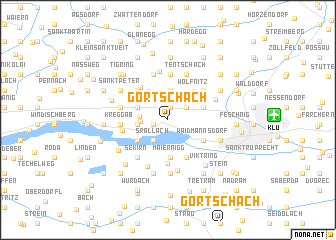 map of Görtschach