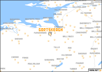 map of Gortskeagh