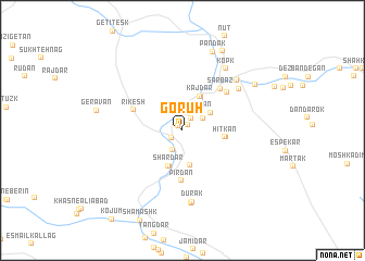 map of Gorūh