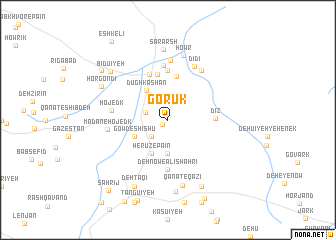 map of Gorūk