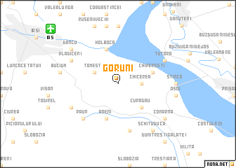 map of Goruni