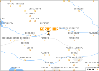 map of Gorushka