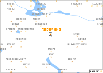 map of Gorushka