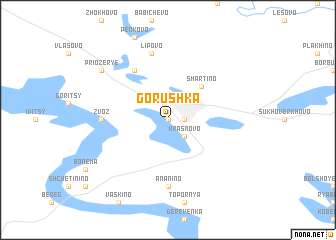 map of Gorushka